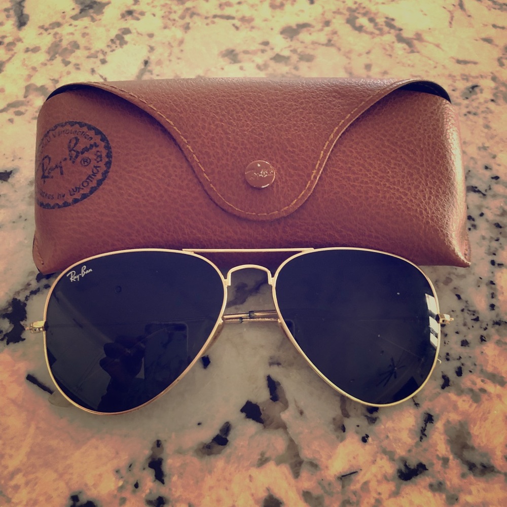 Ray ban aviator sunglasses
